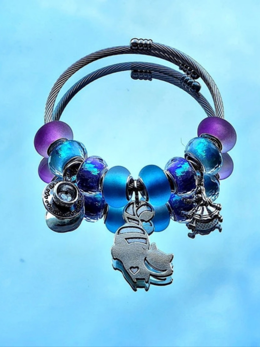 Alice And Wonderland Charm Bracelet